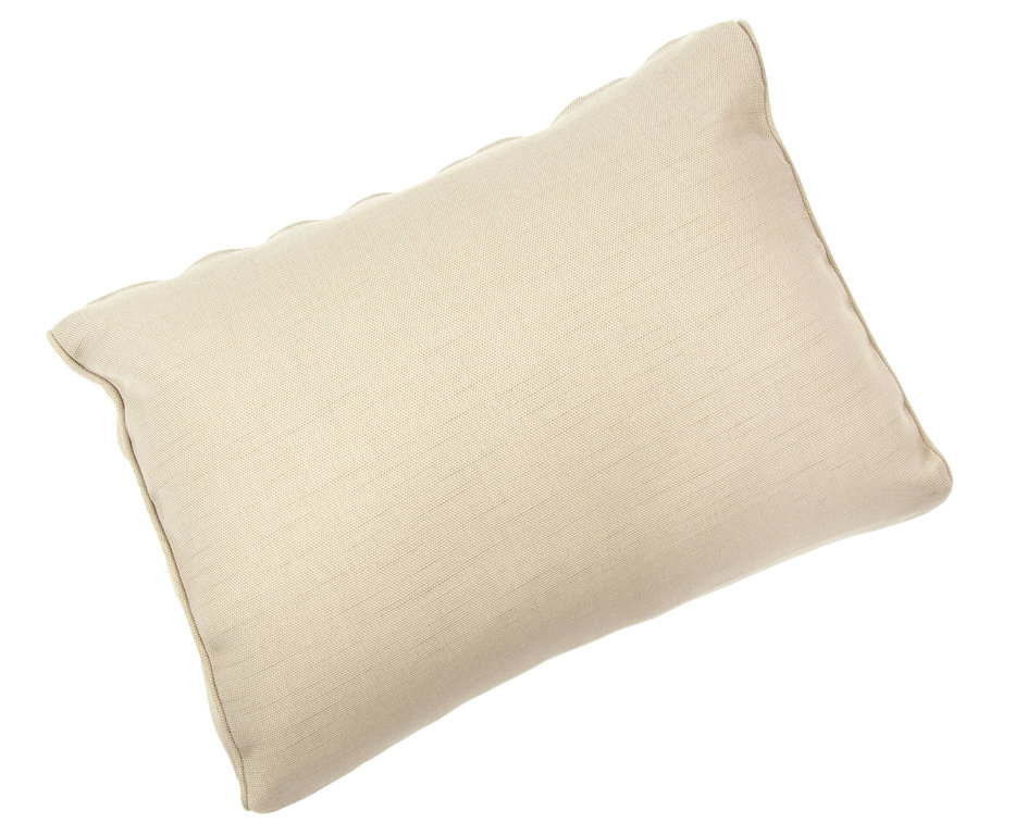 bellavista - Home & Garden® Bezug Rückenkissen Sofa beige ca. 61x38x15cm Madeira III